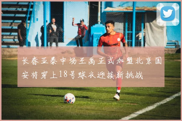 长春亚泰中场王禹正式加盟北京国安将穿上18号球衣迎接新挑战
